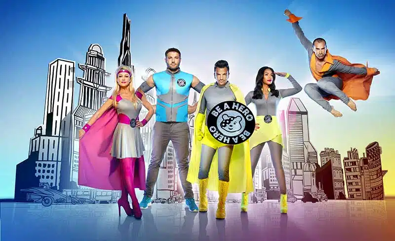 Peter Andre and Post Office staff as heroes for BBC Children in Need 2014