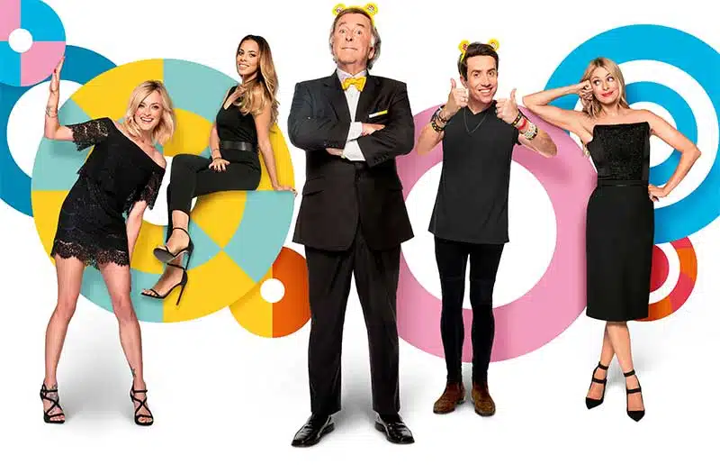 Presenters of BBC Children in Need 2014