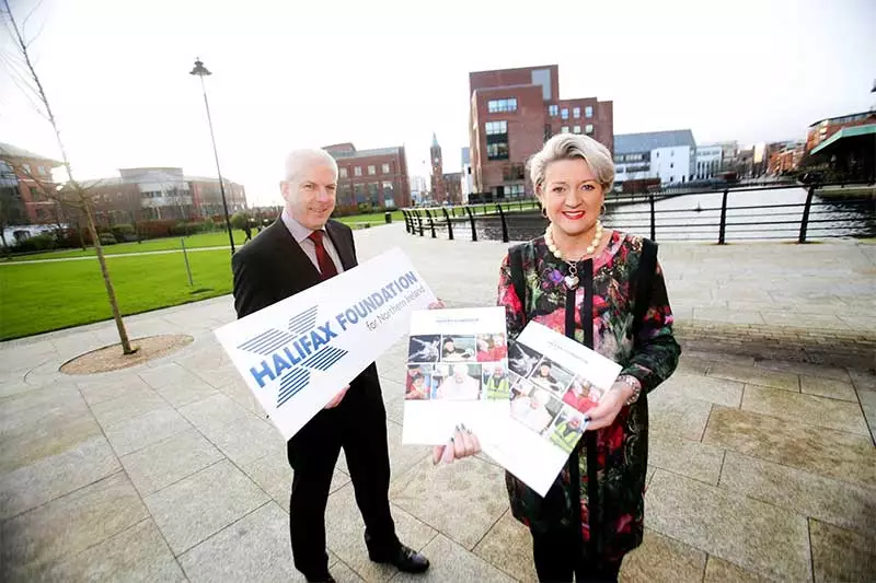 halifax-foundation Sandara Kelso-Robb at the renaming of the Halifax Foundation NI