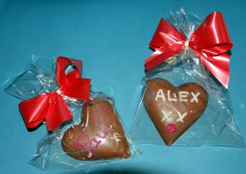 Isle of Man Children's Centre choc hearts