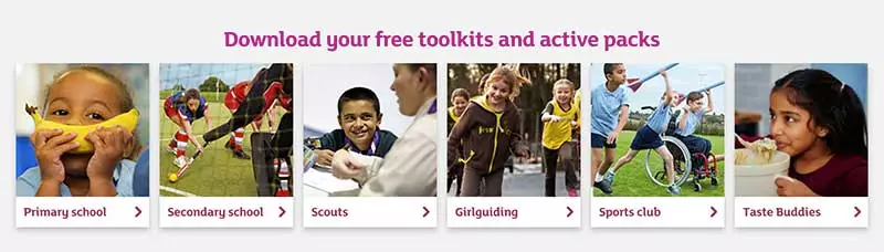 Sainsbury's Active Kids 2016 download packs