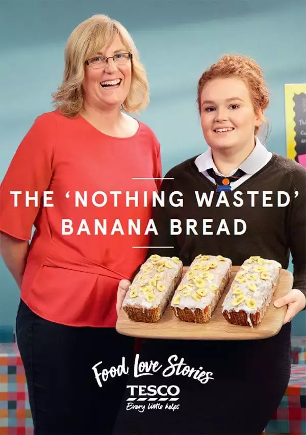 Tesco Nothing Wasted Banana Bread