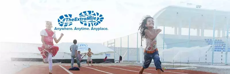 #TheExtraMile campaign for UNHCR