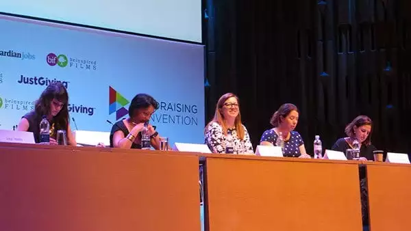 Women in fundraising leadership panel at IoF Fundraising Convention 2017