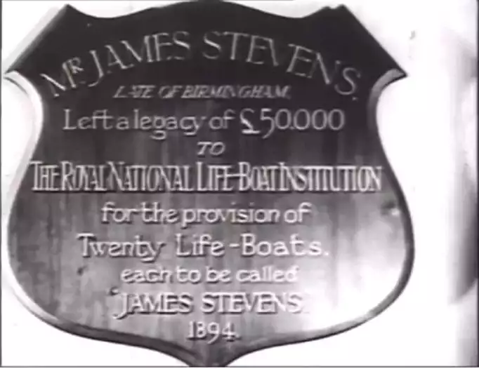RNLI legacy donor shield