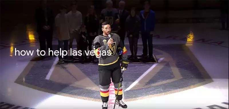 Google search - how to help Las Vegas