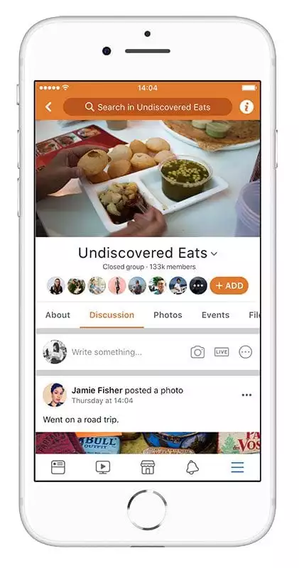 New add colour function for Facebook group admins