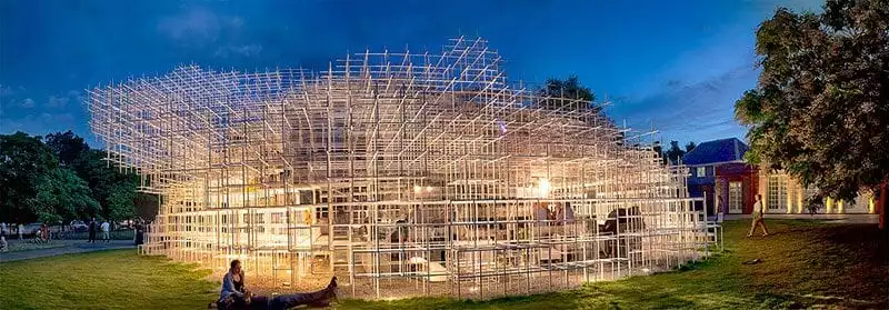 Serpentine Pavilion, Hyde Park. 2013. By David Telford on Flickr.com.