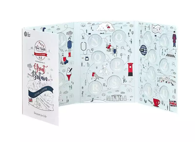 Great British Coin Hunt collectors folder
