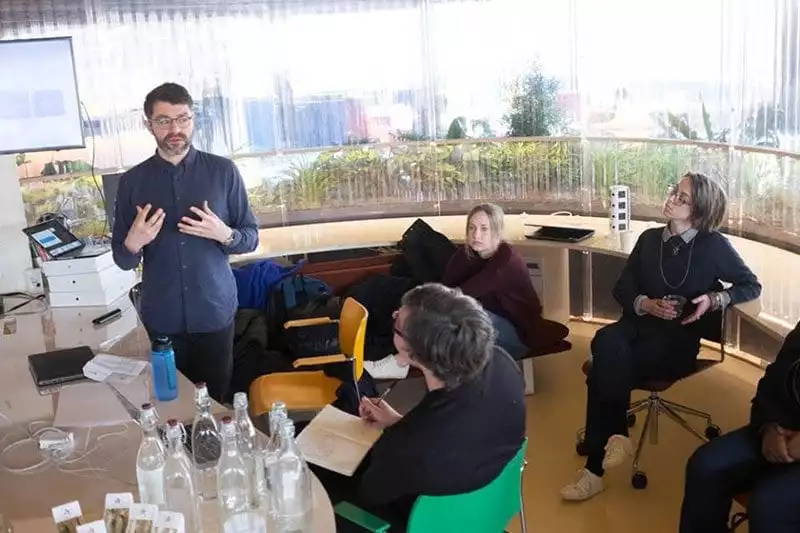 Participants in Lightful's hackathon with Comic Relief