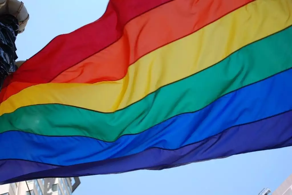 Pride rainbow flag