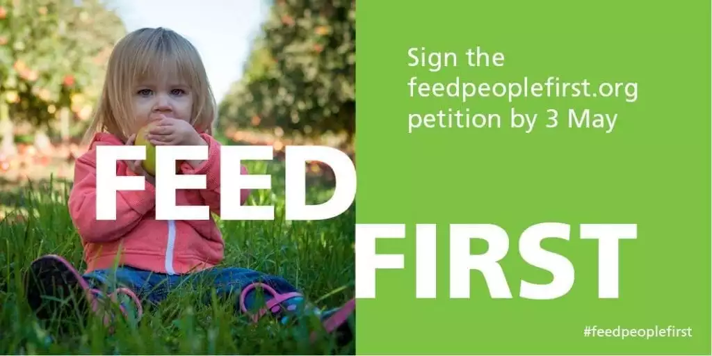 Feed People First campaign