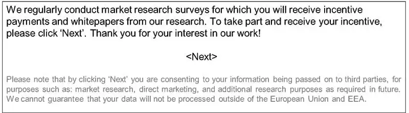 Figure 3 - sample consent statement. Source: fastmap.com