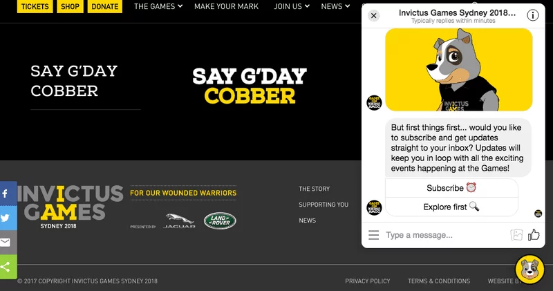 cobber the chatbot