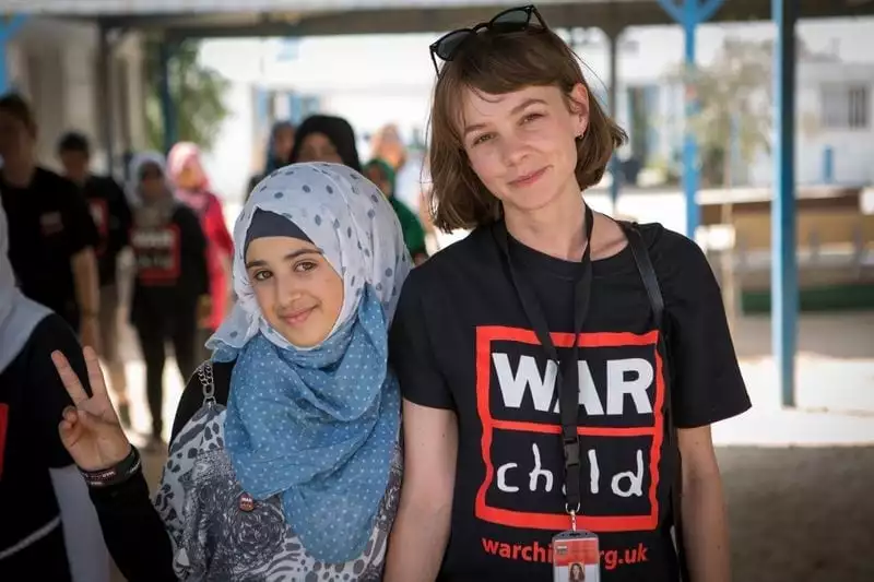 Carey Mulligan - photo: by Louis Leeson, War Child UK