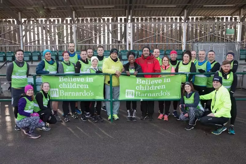 London Marathon training day