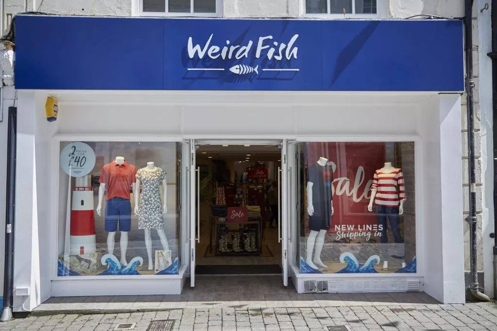 Weird Fish storefront