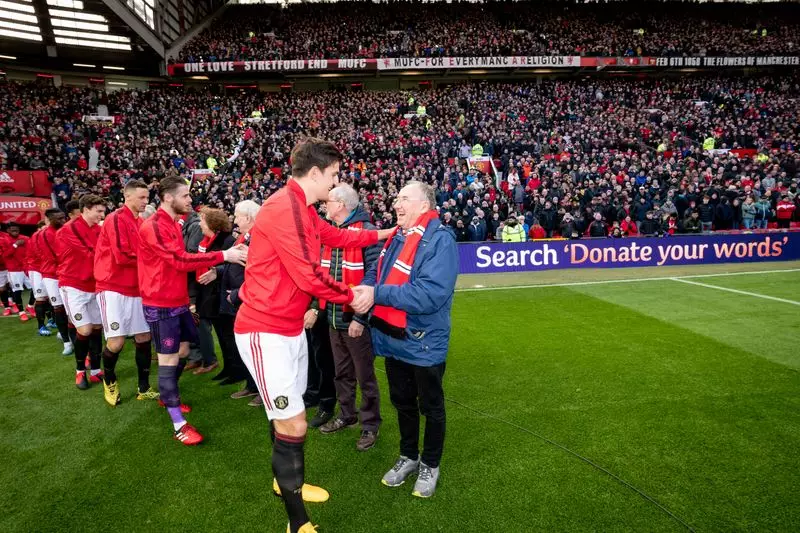 MUFC Cadbury handshake