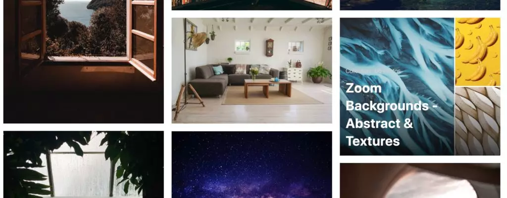 Pexels Zoom backgrounds