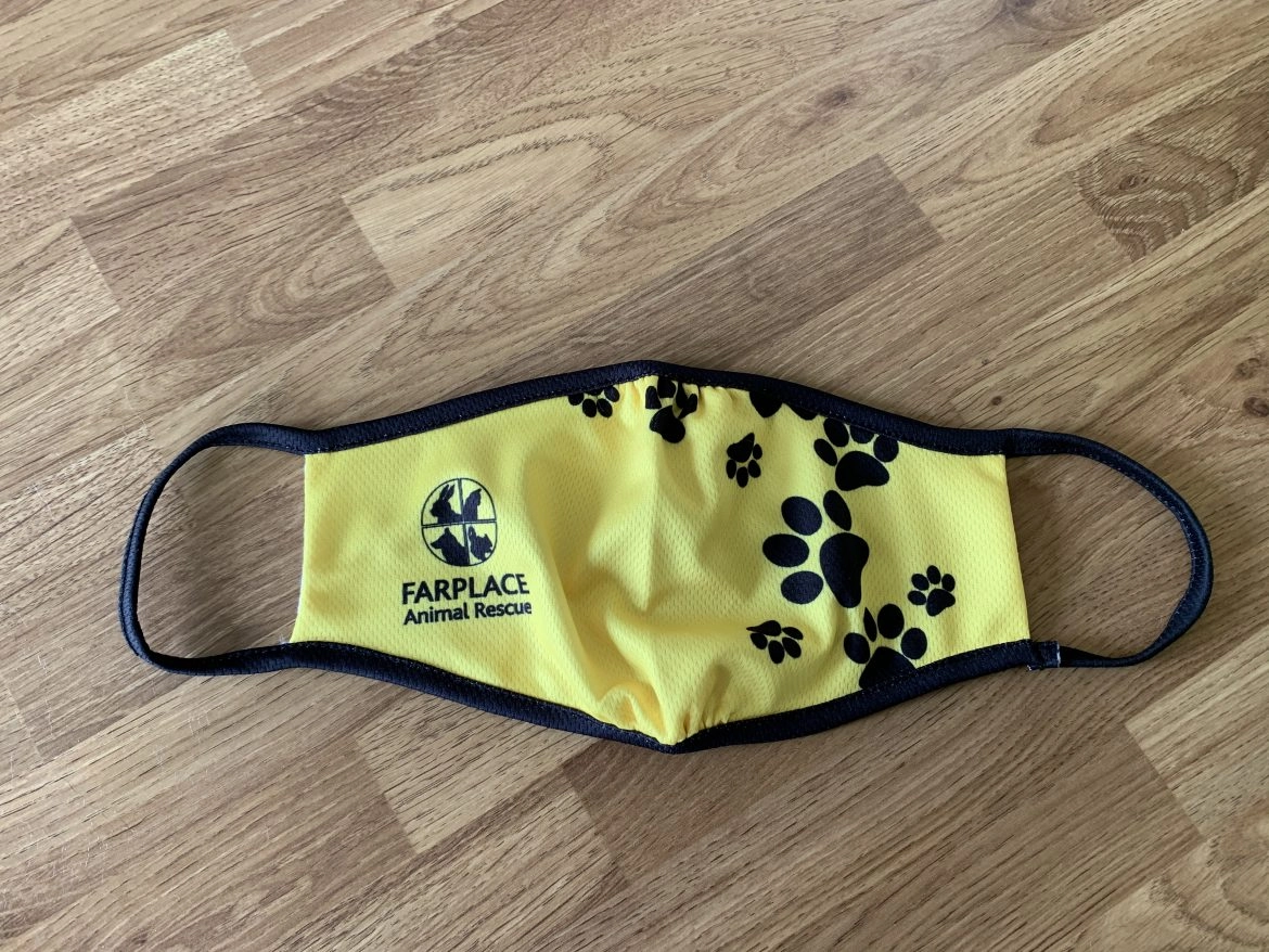 Faceplace Animal Rescue face mask