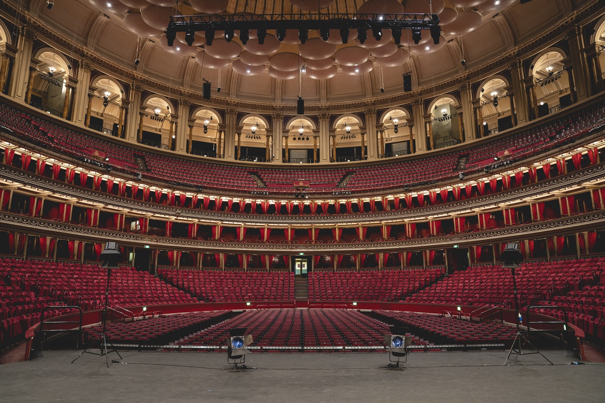 Empty auditorium during the coronavirus lockdown. 11 June 2020