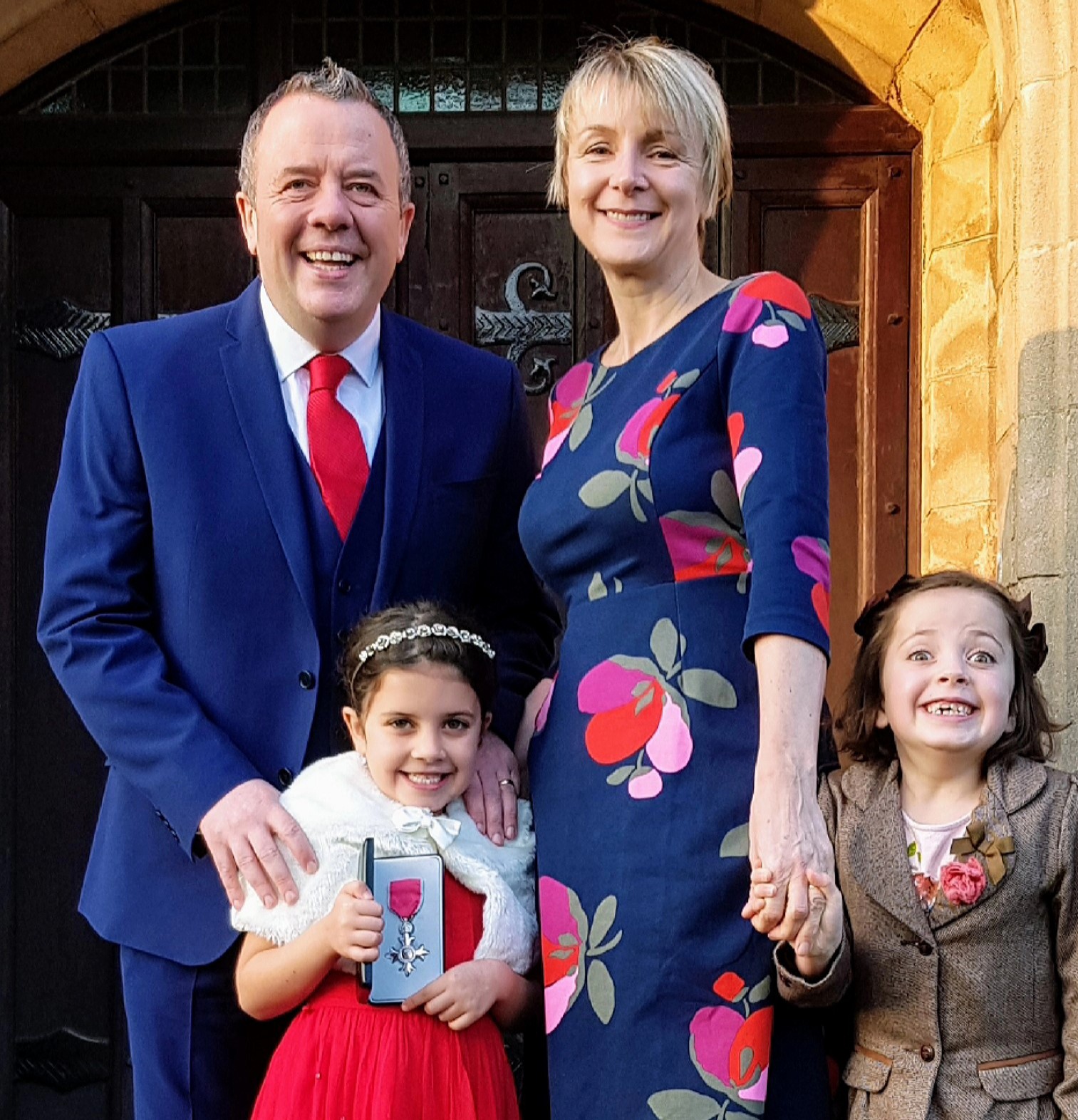 Michael Mogan and family