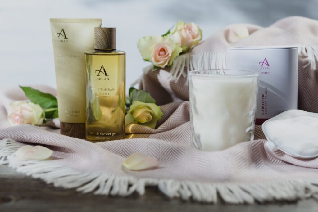 An image of ARRAN Sense of Scotland toiletries