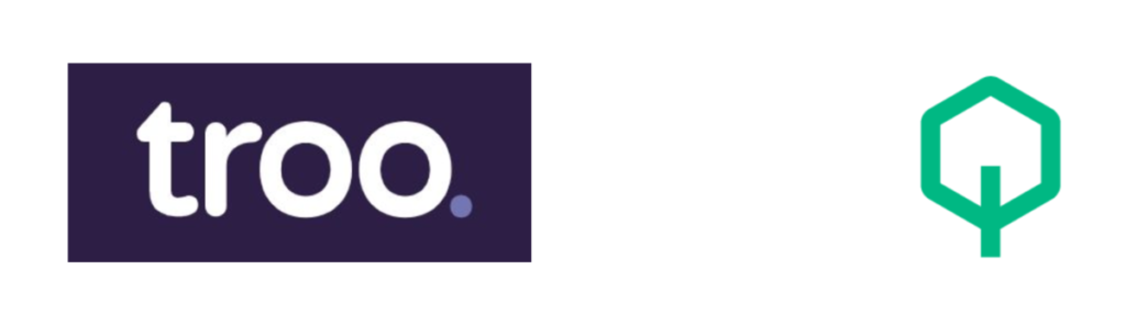 Logos of troo and OurCarbon