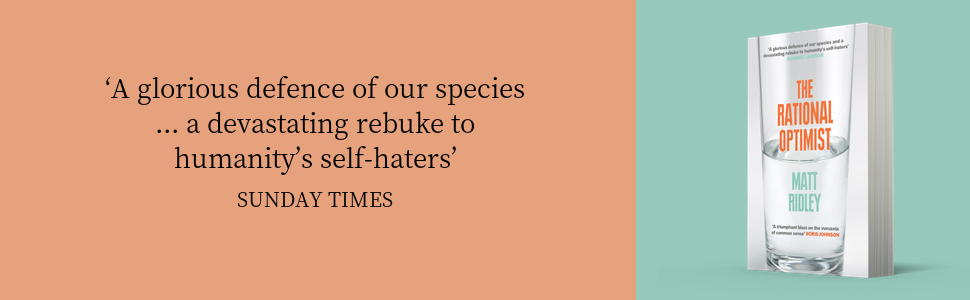 Publisher's promotion of The Rational Optimist