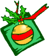 Christmas bauble illustration