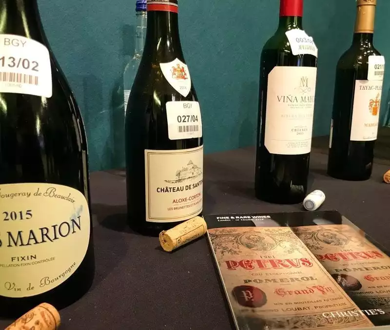 Decanter auction