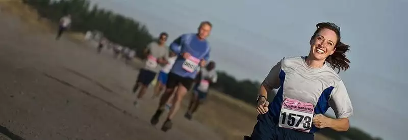 Charity event runners. Image: ResourceSpace