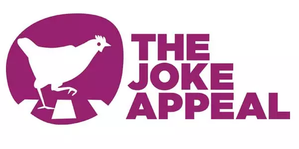CLIC Sargent's The Joke Appeal (with an illustration of a chicken crossing the road)