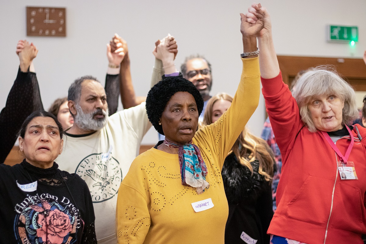 Streetwise Opera offers homeless people the chance to take to the stage. Photo: Rey Trombetta for City Bridge Trust