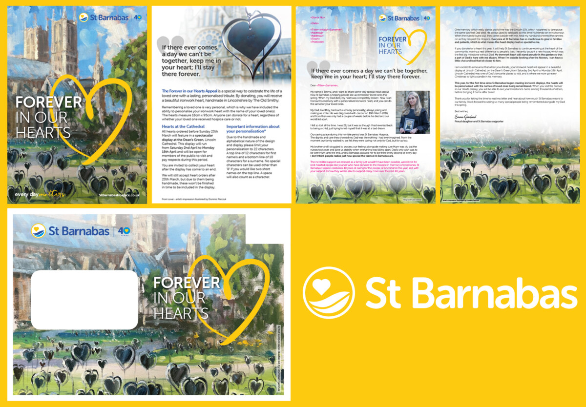 St Barnabas Hospice raffle mailer