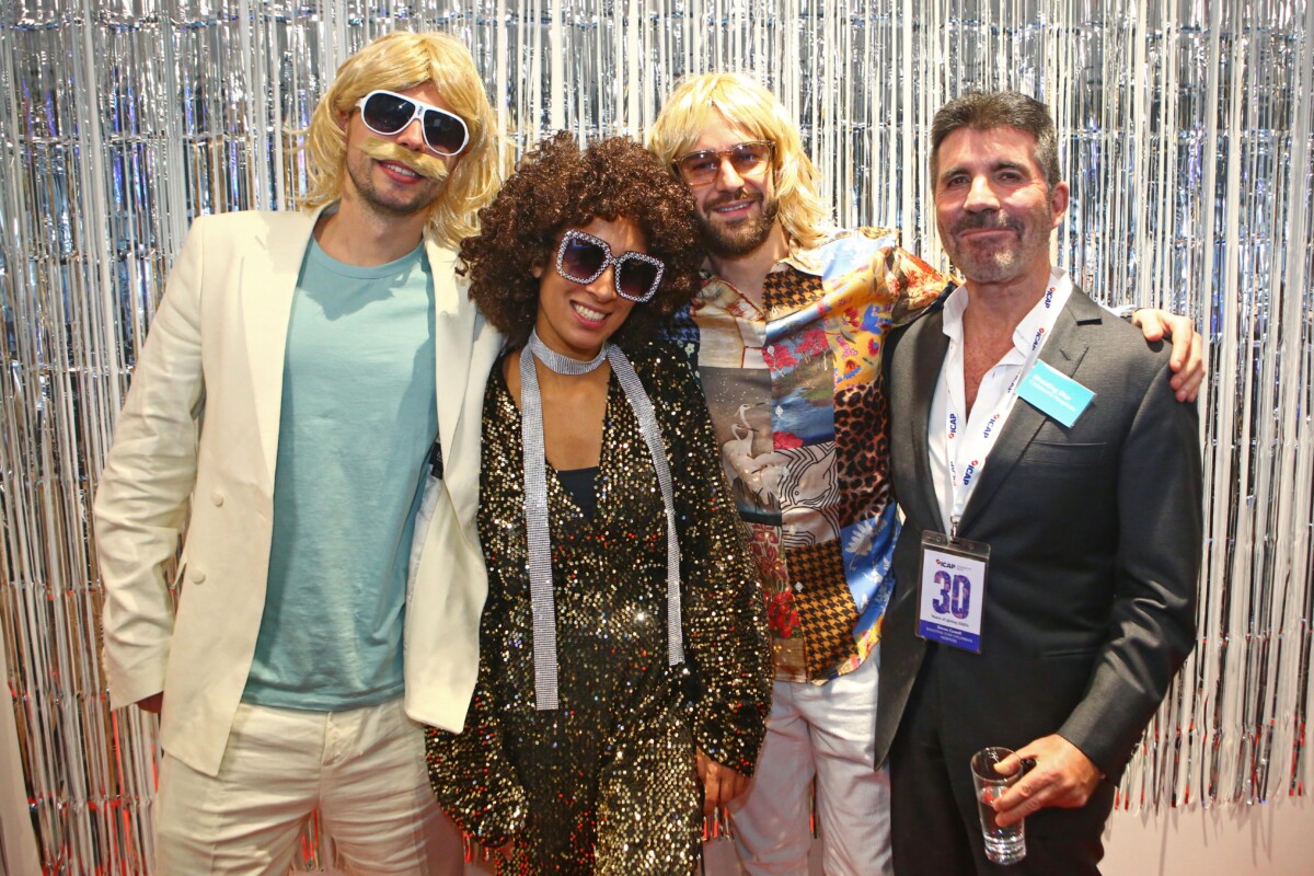 Simon Cowell at ICAP Charity Day 2022