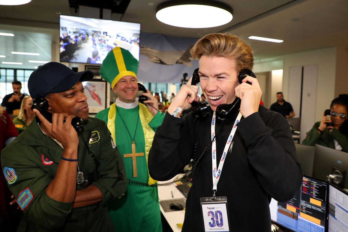 Will Poulter joins ICAP’s broking teams in its London headquarters to help close deals with clients.