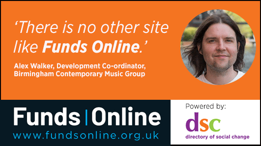 Image of Alex at Birmingham Music Group – His testimonial reads “There is no other website like Funds Online”