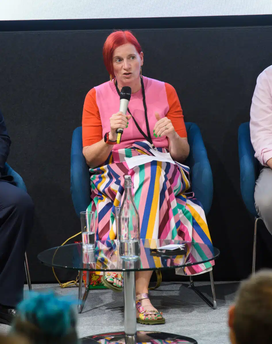 Emma Malcolm, panel member.