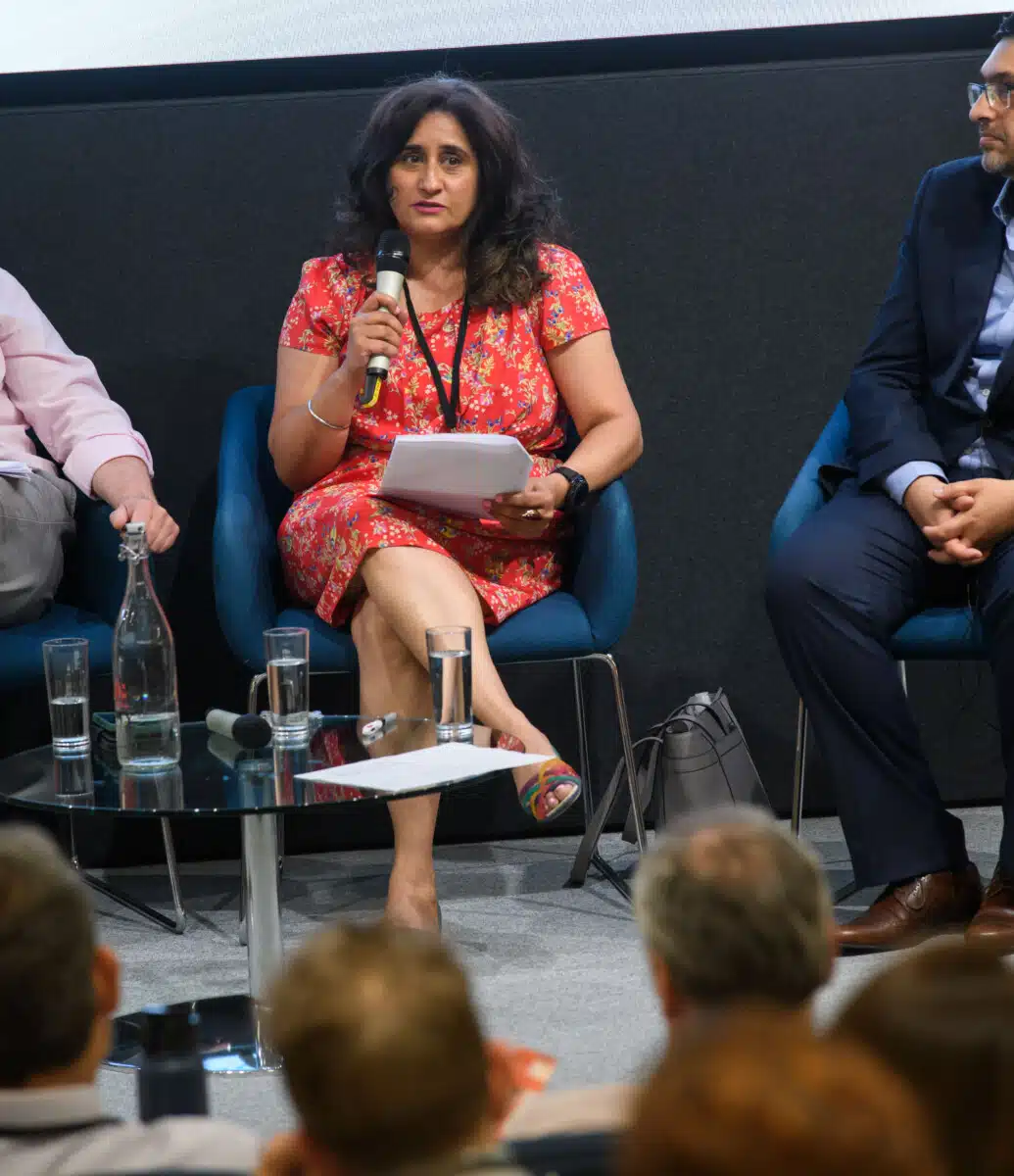 Harpreet Kondel, Chair of the Chartered Institute of Fundraising, panel member at CCE.