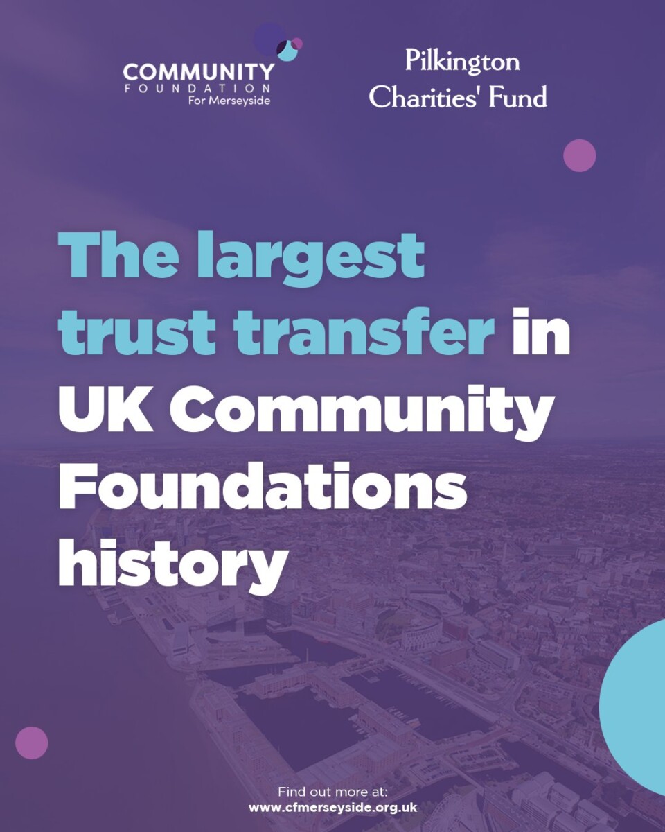 Reinvigorating over £800k a year for Merseyside's charity sector