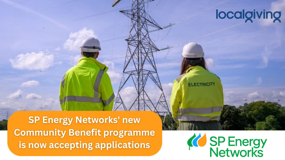 SP Energy Networks, in partnership with localgiving, is accepting applications for the SP Energy Networks community benefit fund.