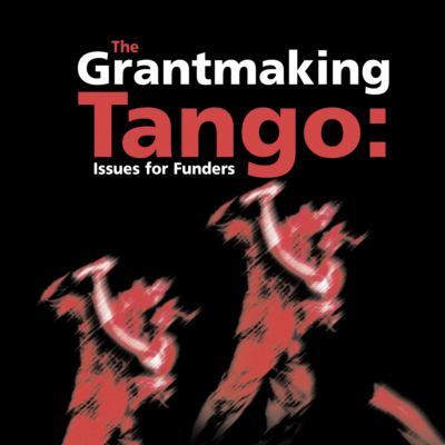 The Grantmaking Tango (front cover, edited)