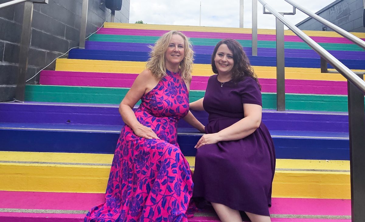 Juliet Ellis and Sarah Goodard