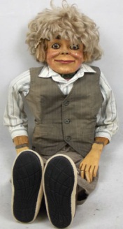 Ventriloquist's dummy donated to British Heart Foundation shops