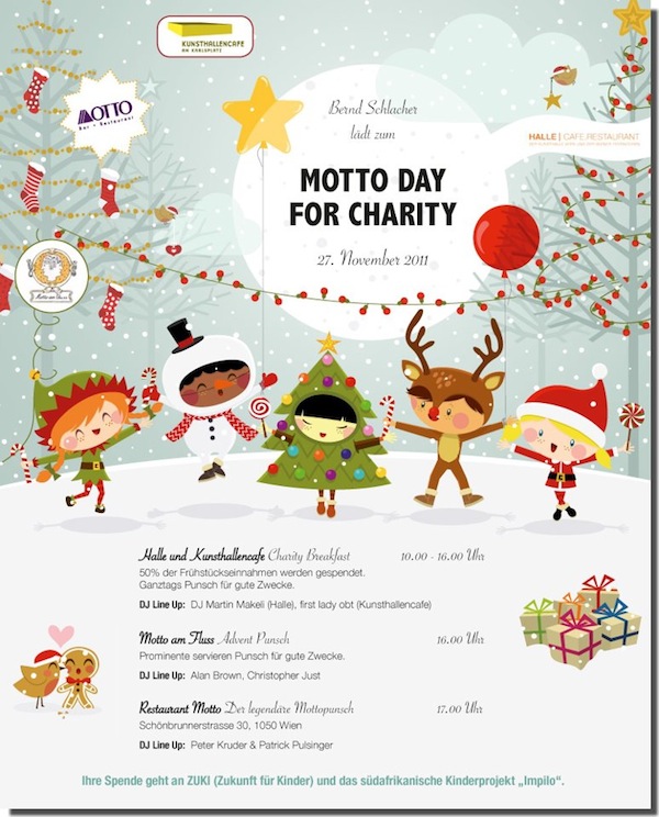 Charity Gluehwein poster