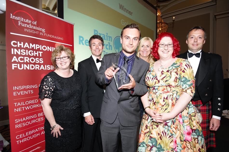 Brain Research Trust award winners t Insight Awards 2014. Photo: © Julian Foxon Photography
