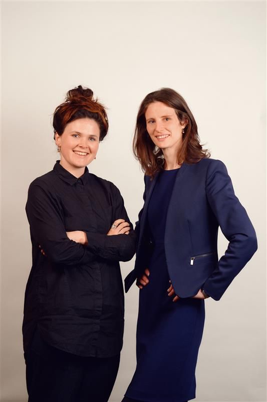 Sarah Baker and Hannah Rignall