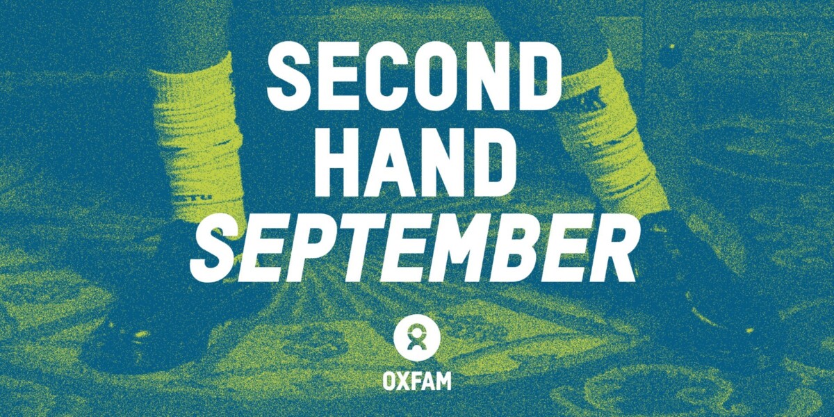Oxfam's Second Hand September 2026 logo