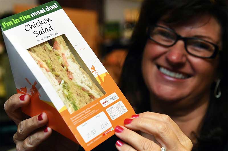 SPAR sandwich raises funds for NSPCC's ChildLine